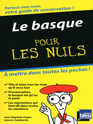 cover image of Le Basque--Guide de conversation Pour les Nuls
